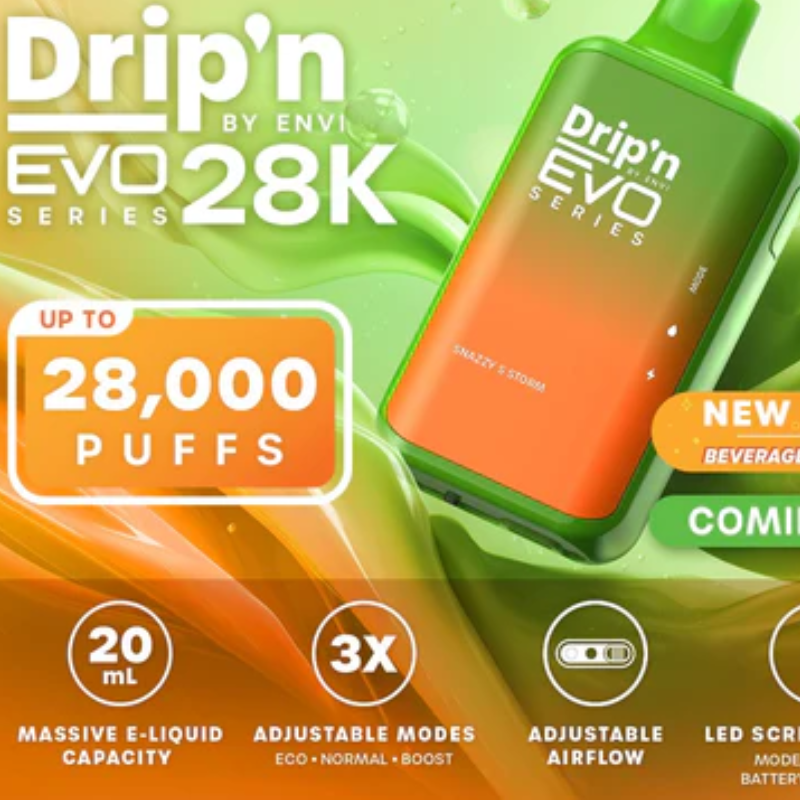 Drip'n Envi EVO 28k disposable vape