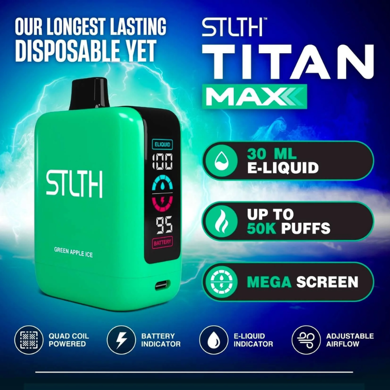 STLTH Titan Max 50k Disposable Vape