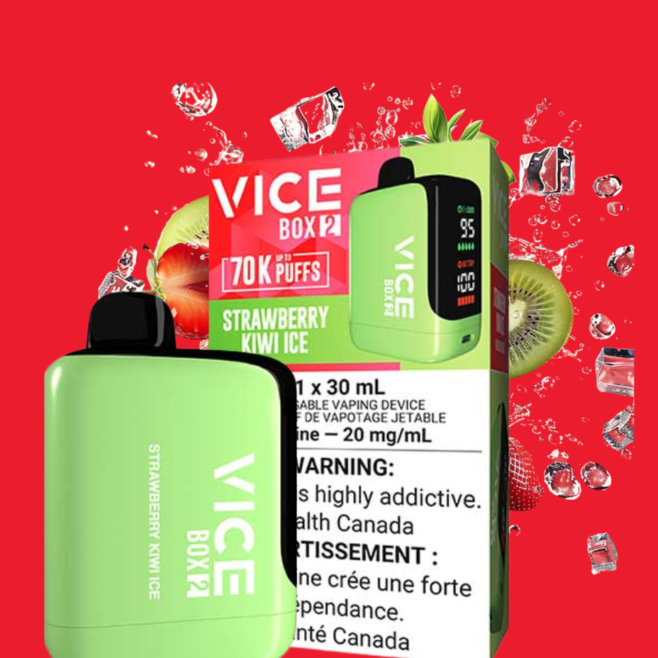 Vice Box 2 Disposable Vape-Strawberry Kiwi Ice