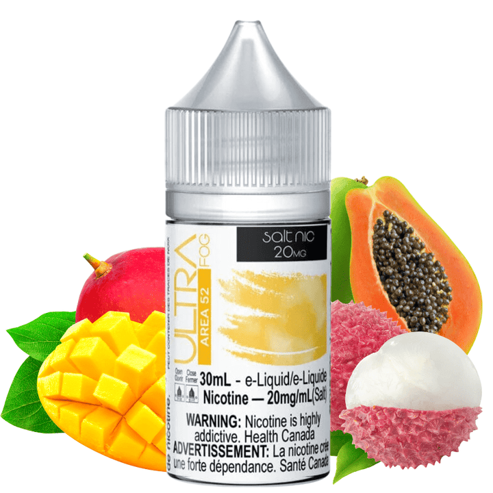 Area 52 Salt by Ultra E-Liquid 10mg / 30mL Vapexcape Vape and Bong Shop Regina Saskatchewan