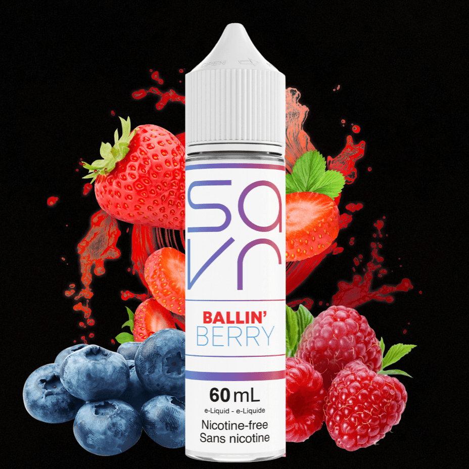 Ballin' Berry by Savr E-Liquid Vapexcape Vape and Bong Shop Regina Saskatchewan