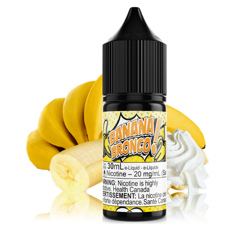 Banana Bronco Salt by Maverick E-Liquid Vapexcape Vape and Bong Shop Regina Saskatchewan