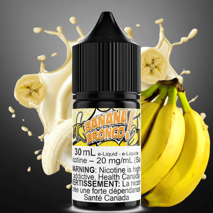 Banana Bronco Salt by Maverick E-Liquid Vapexcape Vape and Bong Shop Regina Saskatchewan