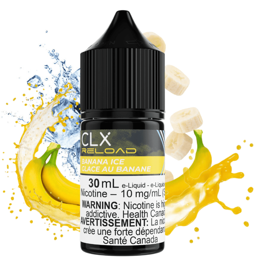 Banana Ice Salt by CLX Reload E-Liquid Vapexcape Vape and Bong Shop Regina Saskatchewan