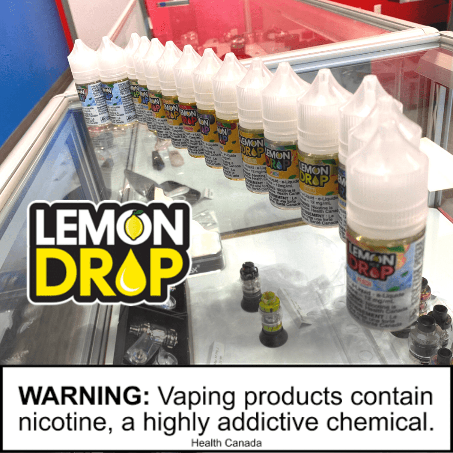 Blue Raspberry Ice Salts By Lemon Drop E-Liquid Vapexcape Vape and Bong Shop Regina Saskatchewan