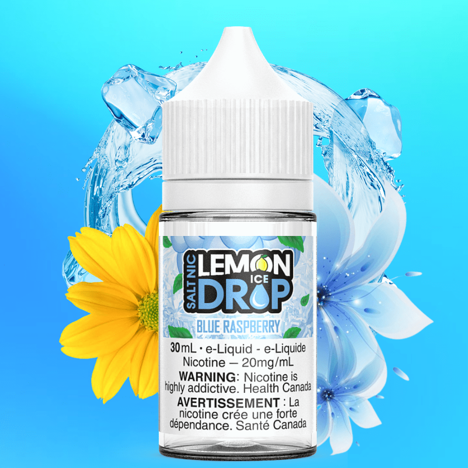 Blue Raspberry Ice Salts By Lemon Drop E-Liquid Vapexcape Vape and Bong Shop Regina Saskatchewan