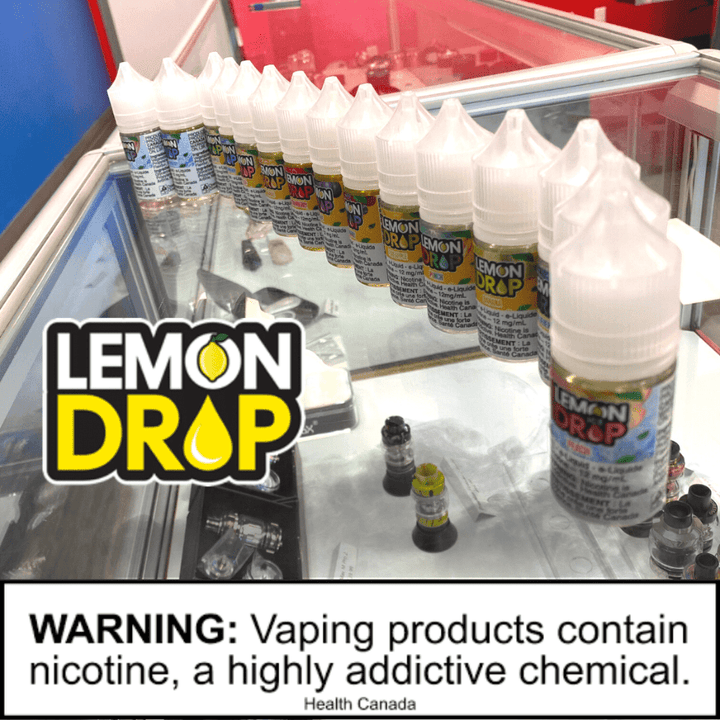 Blue Raspberry Salts By Lemon Drop E-Liquid Vapexcape Vape and Bong Shop Regina Saskatchewan