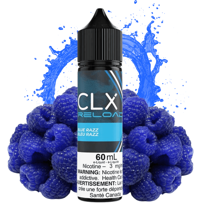 Blue Razz by CLX E-Liquid Vapexcape Vape and Bong Shop Regina Saskatchewan