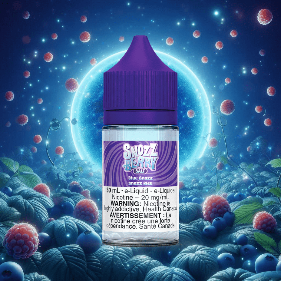 Blue Snozz Salt by Snozzberry E-Liquid 30ml / 12mg Vapexcape Vape and Bong Shop Regina Saskatchewan