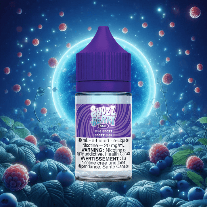 Blue Snozz Salt by Snozzberry E-Liquid 30ml / 12mg Vapexcape Vape and Bong Shop Regina Saskatchewan