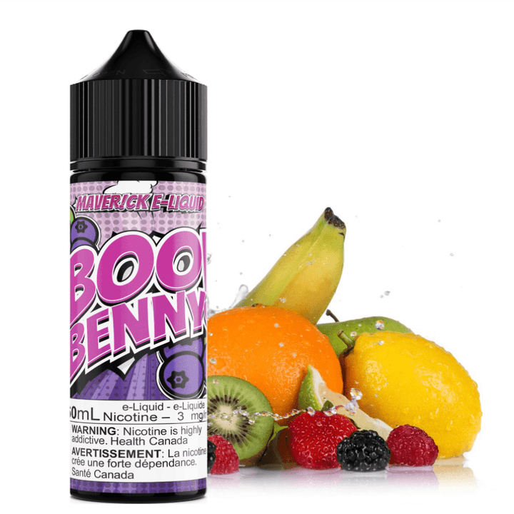 Boo Benny by Maverick E-Liquid 60ml / 6mg Vapexcape Vape and Bong Shop Regina Saskatchewan