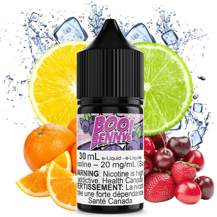 Boo Benny Iced Salt by Maverick E-Liquid 30ml / 12mg Vapexcape Vape and Bong Shop Regina Saskatchewan