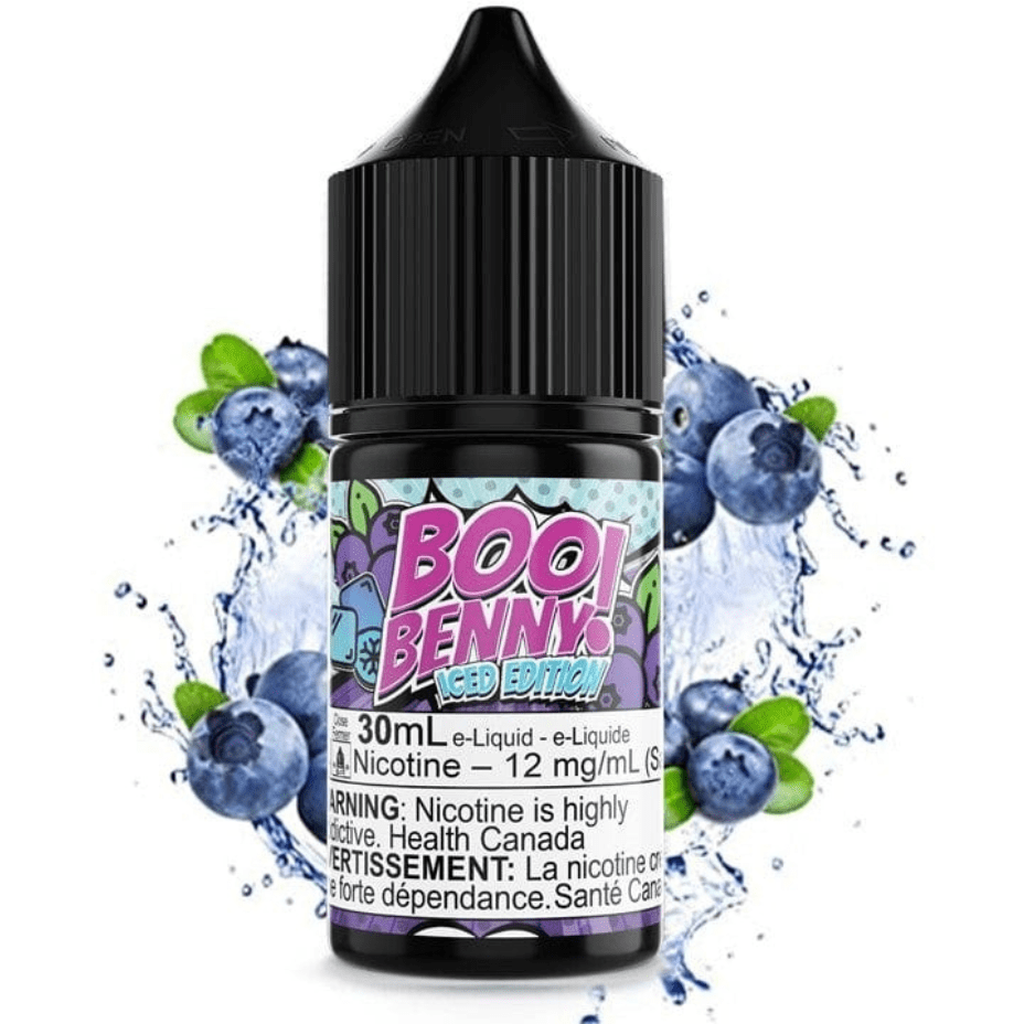 Boo Benny Iced Salt by Maverick E-Liquid Vapexcape Vape and Bong Shop Regina Saskatchewan