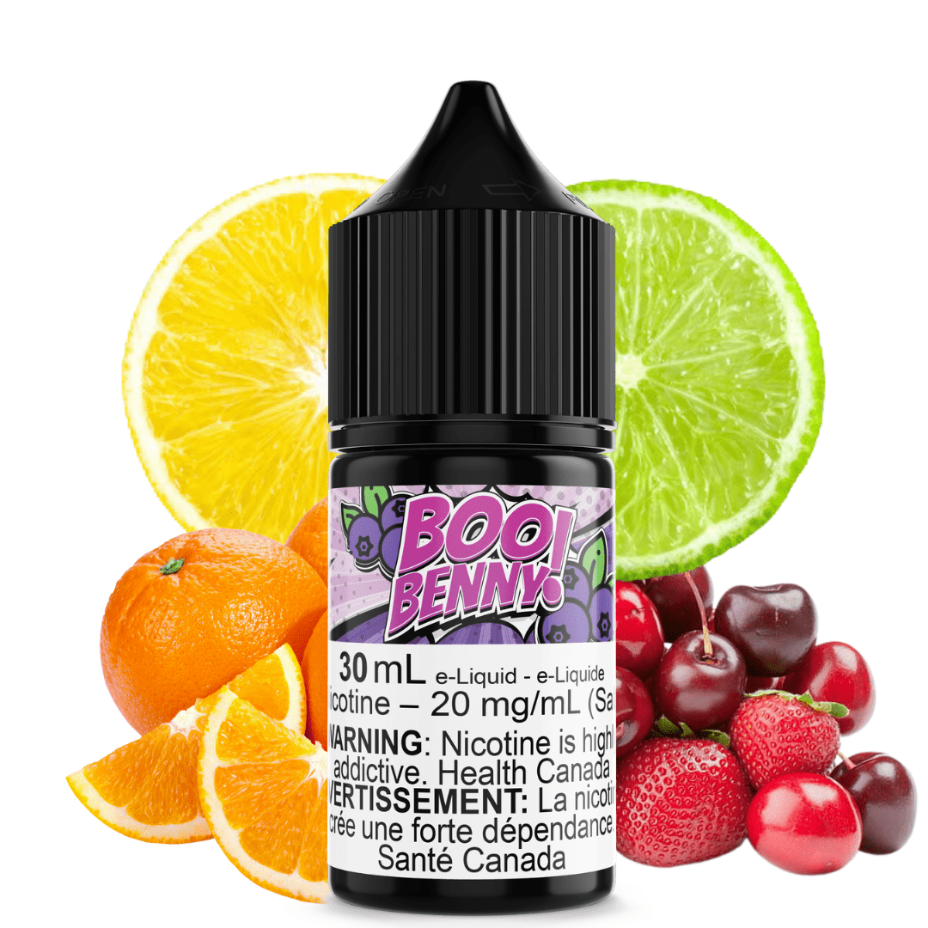 Boo Benny Salt by Maverick E-Liquid 30ml / 12mg Vapexcape Vape and Bong Shop Regina Saskatchewan