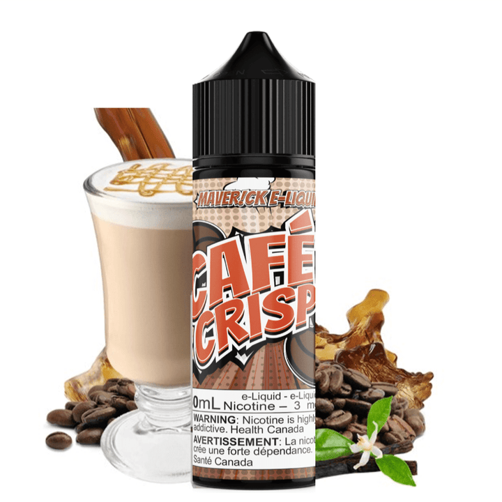 Cafe Crisp by Maverick E-Liquid 60ml / 6mg Vapexcape Vape and Bong Shop Regina Saskatchewan