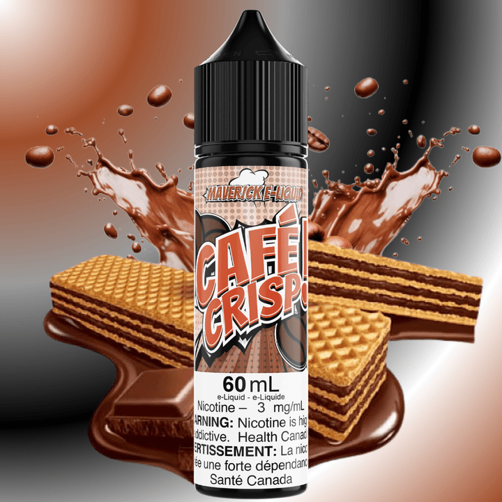 Cafe Crisp by Maverick E-Liquid Vapexcape Vape and Bong Shop Regina Saskatchewan