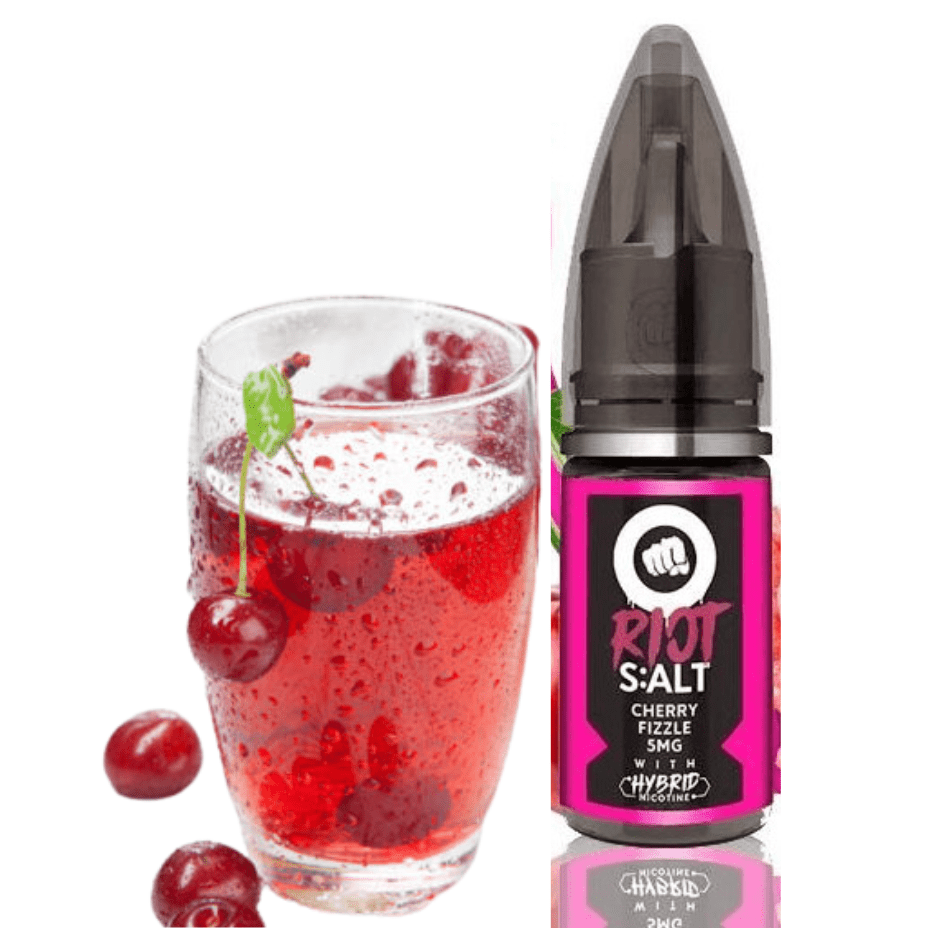 Cherry Fizzle Salt by Riot Squad E-Liquid Vapexcape Vape and Bong Shop Regina Saskatchewan