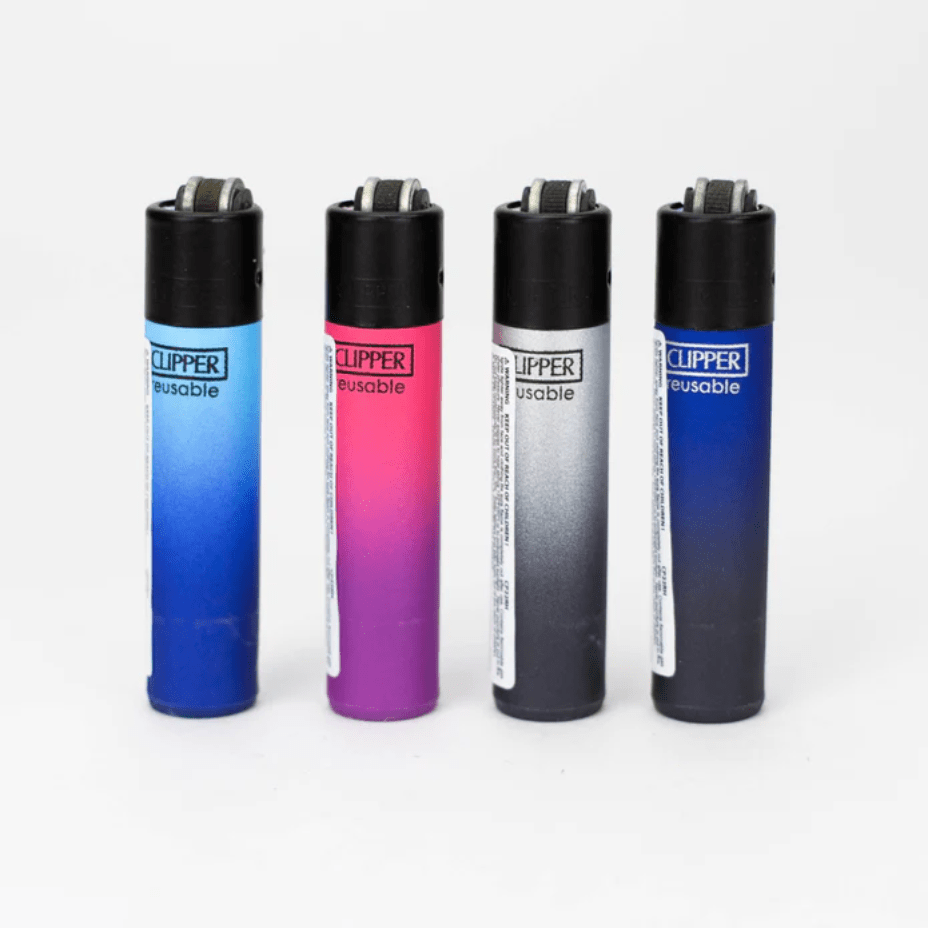 Clipper Lighters-Metallic Gradient Series Vapexcape Vape and Bong Shop Regina Saskatchewan