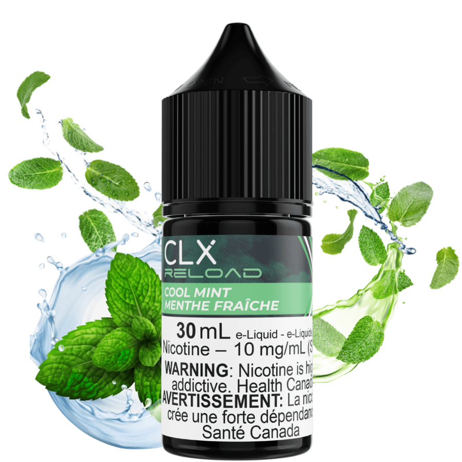 Cool Mint Salt by CLX Reload E-Liquid Vapexcape Vape and Bong Shop Regina Saskatchewan