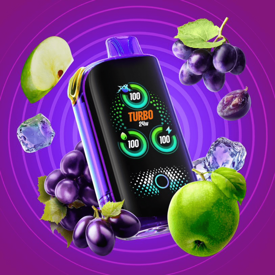 Envi Drip'n x Fasta Blast 30K Disposable Vape-Grape + Apple Fusion Vapexcape Vape and Bong Shop Regina Saskatchewan