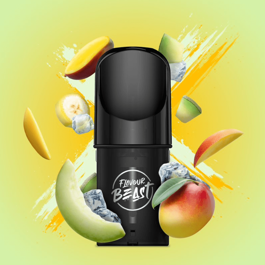 Flavour Beast Pods Hip Honeydew Mango (S-Compatible) 20mg Vapexcape Vape and Bong Shop Regina Saskatchewan