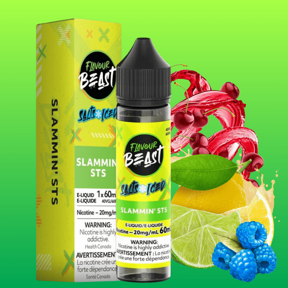 Flavour Beast Salt-Slammin' STS-60ml 60ml / 20mg Vapexcape Vape and Bong Shop Regina Saskatchewan