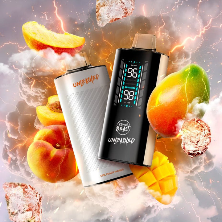 Flavour Beast Unleashed DCP 20K Disposable Vape - Epic Peach Mango Vapexcape Vape and Bong Shop Regina Saskatchewan