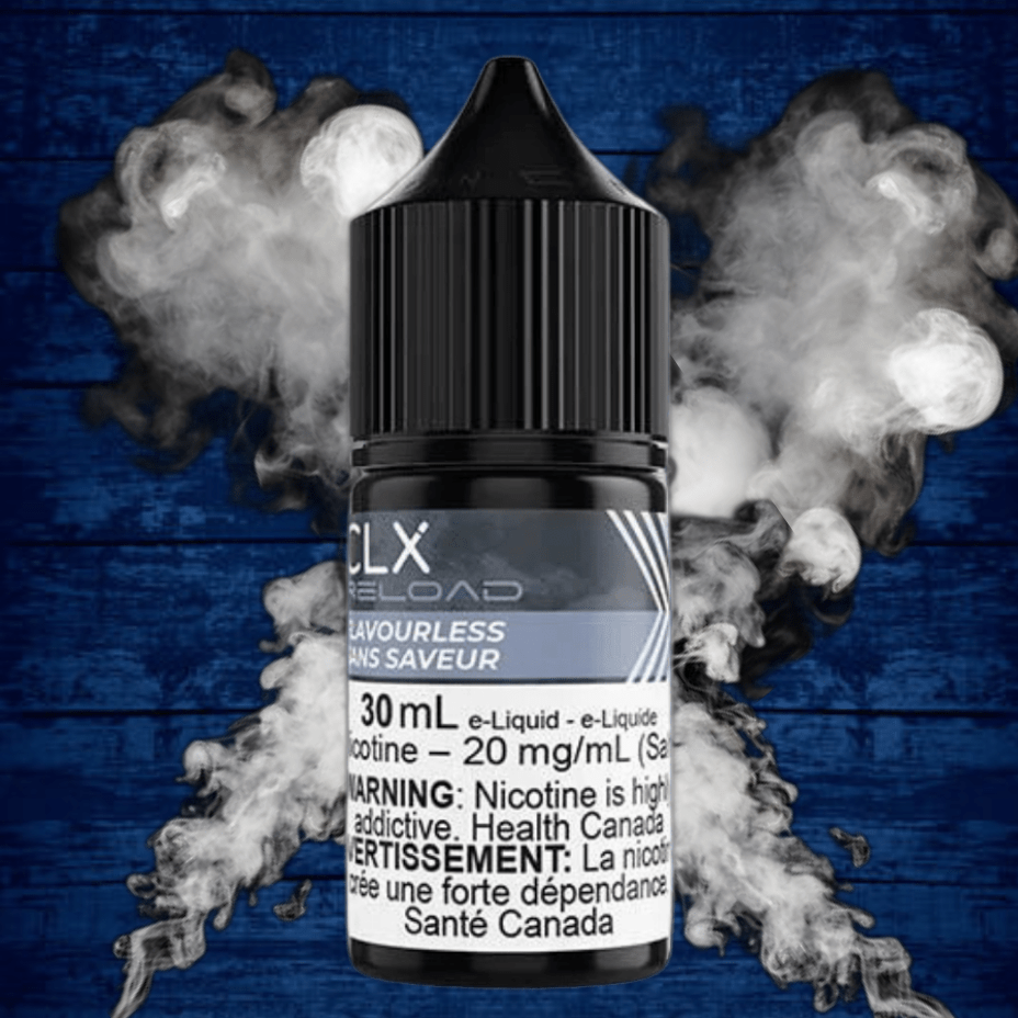 Flavourless Salt by CLX Reload E-Liquid 30mL / 10mg Vapexcape Vape and Bong Shop Regina Saskatchewan