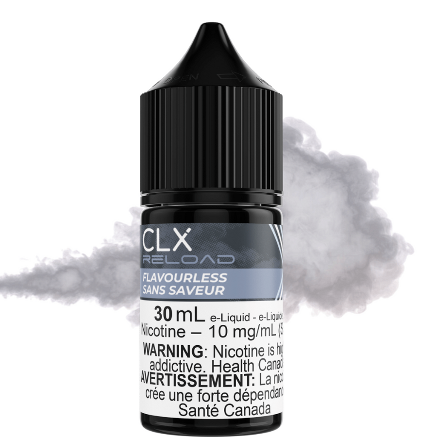 Flavourless Salt by CLX Reload E-Liquid Vapexcape Vape and Bong Shop Regina Saskatchewan