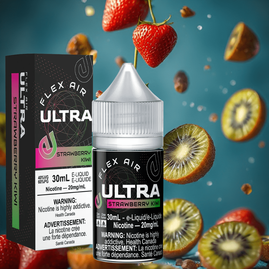 Flex Air Ultra Salt-Strawberry Kiwi Vapexcape Vape and Bong Shop Regina Saskatchewan