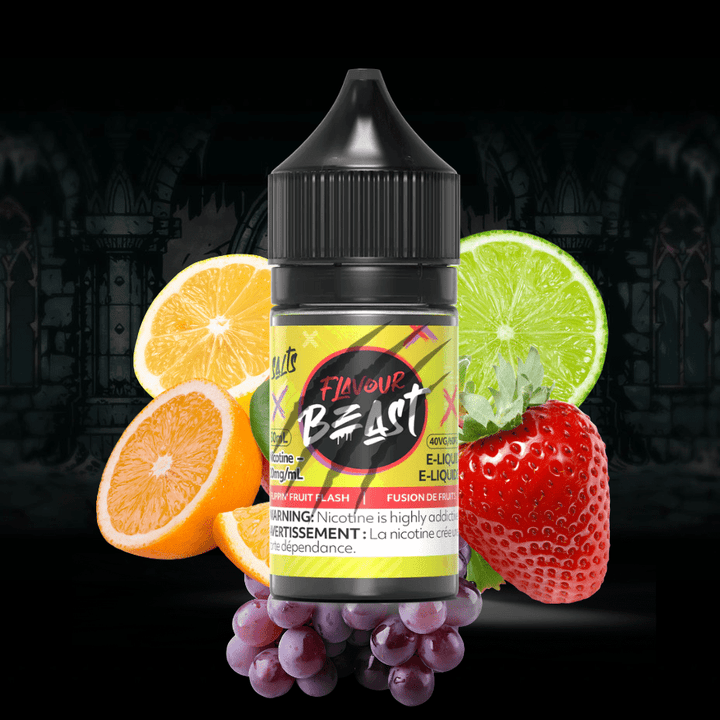 Flippin' Fruit Flash Salts by Flavour Beast E-Liquid 30ml / 20mg Vapexcape Vape and Bong Shop Regina Saskatchewan