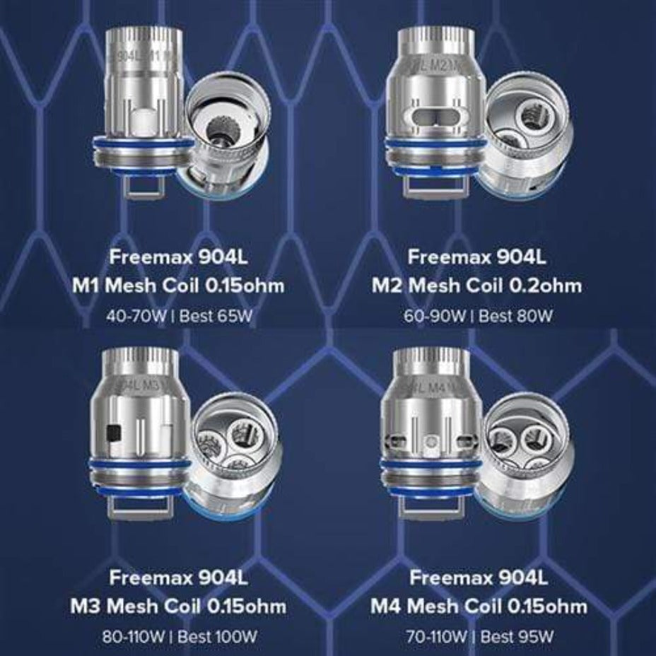 Freemax 904L Mesh Coil Vapexcape Vape and Bong Shop Regina Saskatchewan