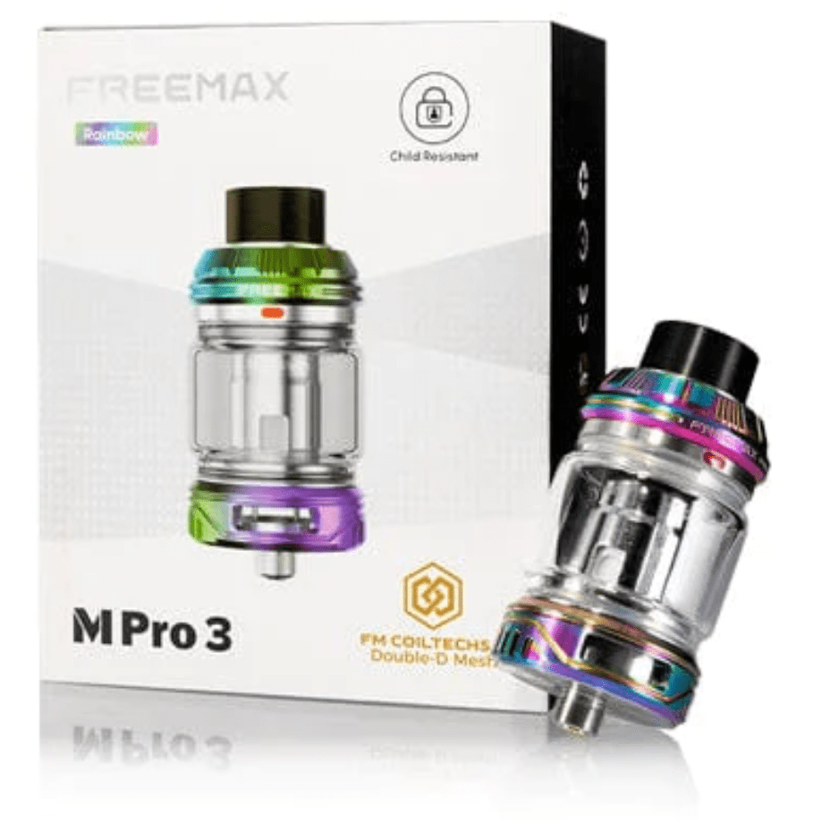 Freemax M Pro 3 Sub-Ohm Tank-5ml Rainbow Vapexcape Vape and Bong Shop Regina Saskatchewan