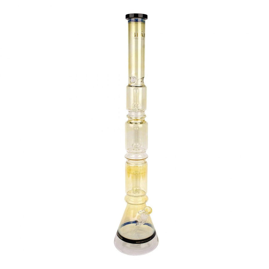 GEAR Premium 32″ Tall Tuxedo Colour Changing Sultan Beaker Tube with 3 Bell Percs Vapexcape Vape and Bong Shop Regina Saskatchewan