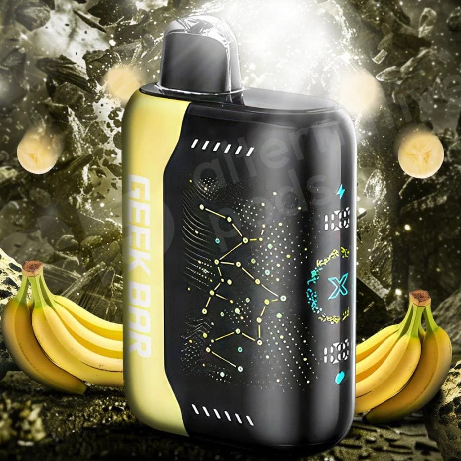 Geek Bar Pulse X 25K Disposable Vape - Banana Ice 25000 Puffs / 20mg Vapexcape Vape and Bong Shop Regina Saskatchewan