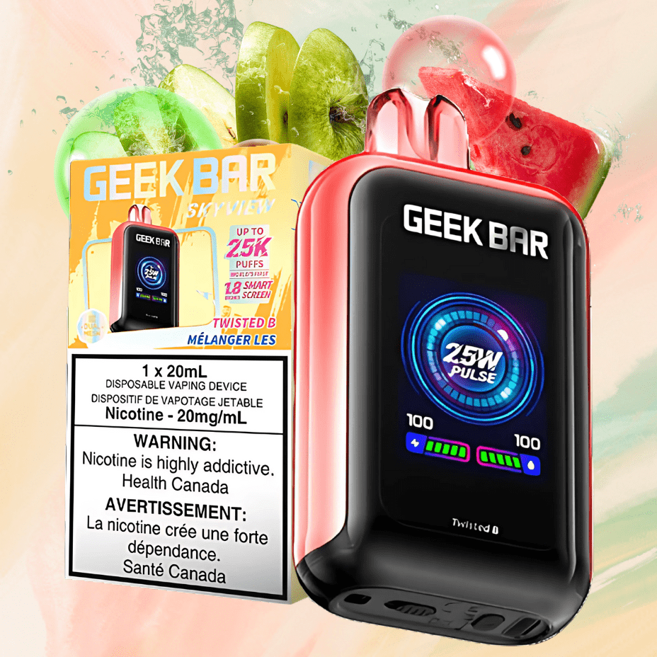 Geek Bar Skyview 25K Disposable Vape - Twisted B 25000 Puffs / 20mg Vapexcape Vape and Bong Shop Regina Saskatchewan