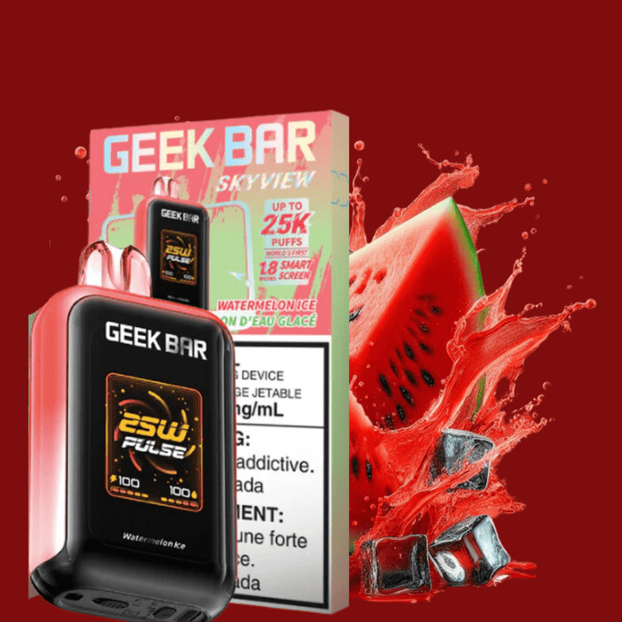 Geek Bar Skyview 25K Disposable Vape-Watermelon Ice Vapexcape Vape and Bong Shop Regina Saskatchewan