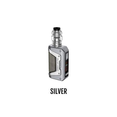 Geekvape Aegis Legend 2 Mod Starter Kit 200W Silver Vapexcape Vape and Bong Shop Regina Saskatchewan