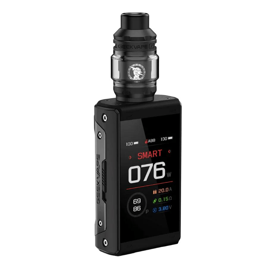 GeekVape Aegis T200 Box Mod Kit Black Vapexcape Vape and Bong Shop Regina Saskatchewan