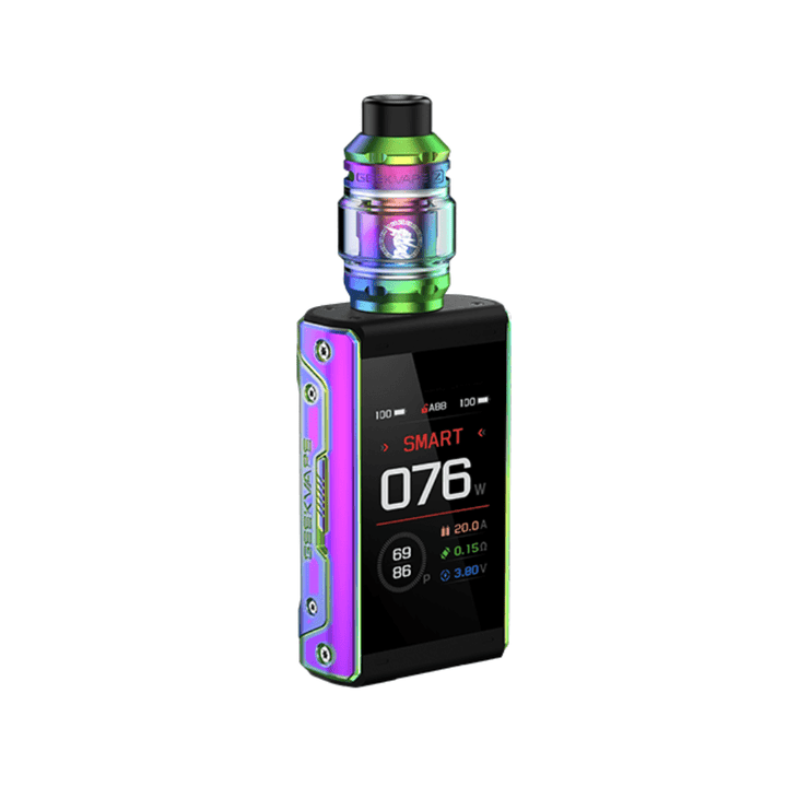 GeekVape Aegis T200 Box Mod Kit Rainbow Vapexcape Vape and Bong Shop Regina Saskatchewan