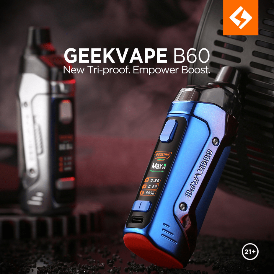 Geekvape B60 Boost 2 Pod Kit Vapexcape Vape and Bong Shop Regina Saskatchewan