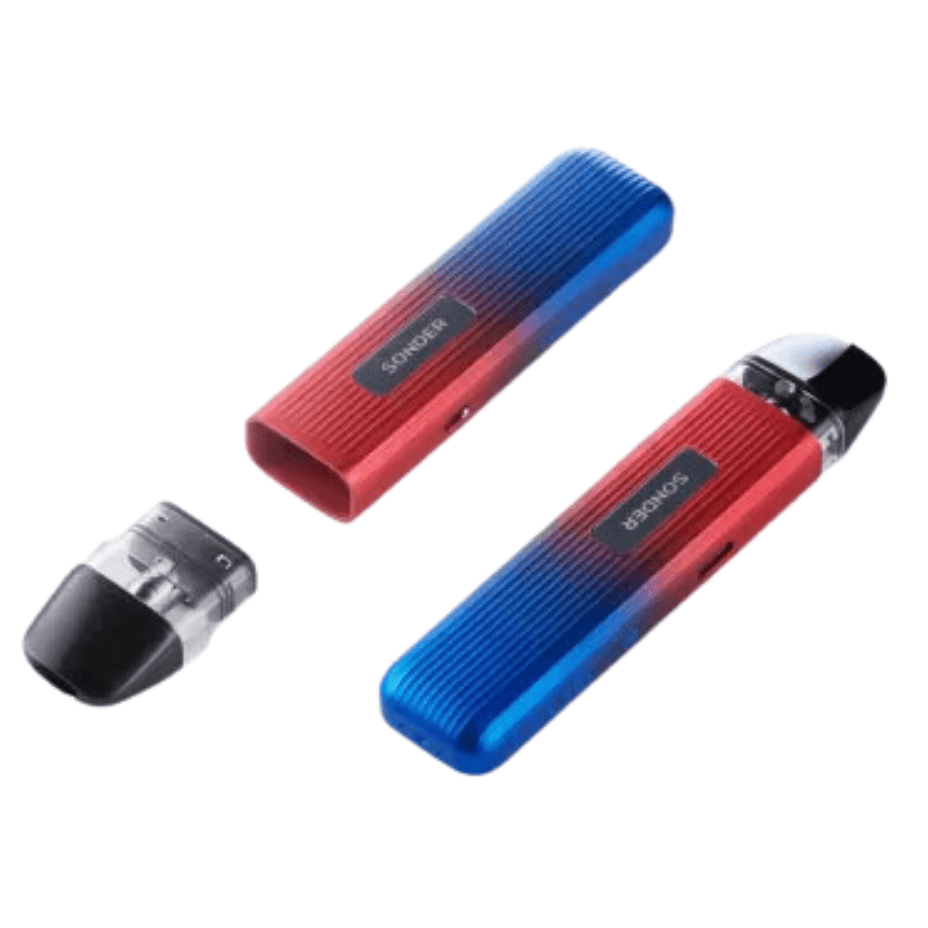 Geekvape Sonder Q Pod Kit-1000 mAh Red Blue Vapexcape Vape and Bong Shop Regina Saskatchewan