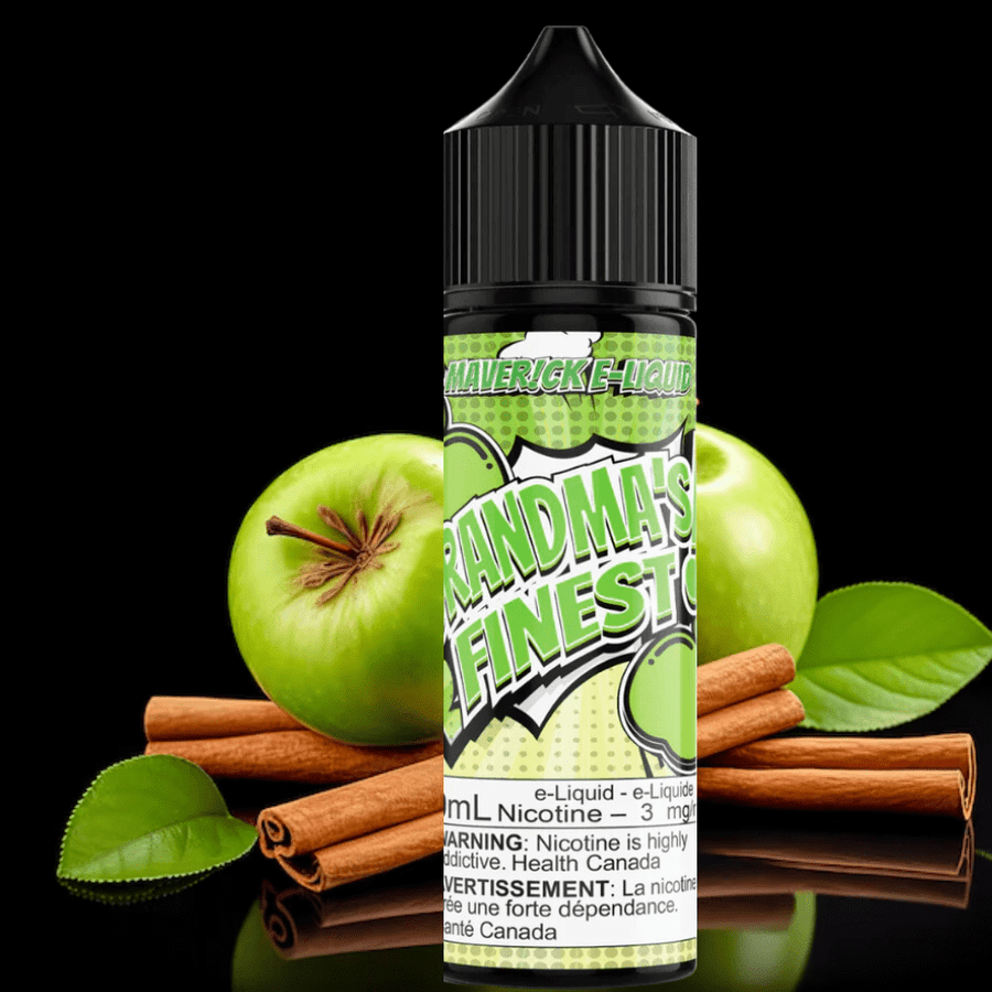 Grandmas Finest by Maverick E-Liquid Vapexcape Vape and Bong Shop Regina Saskatchewan