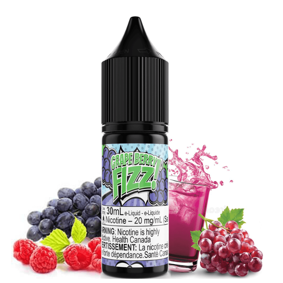 Grape Berry Fizz Salt by Maverick E-Liquid 30ml / 12mg Vapexcape Vape and Bong Shop Regina Saskatchewan