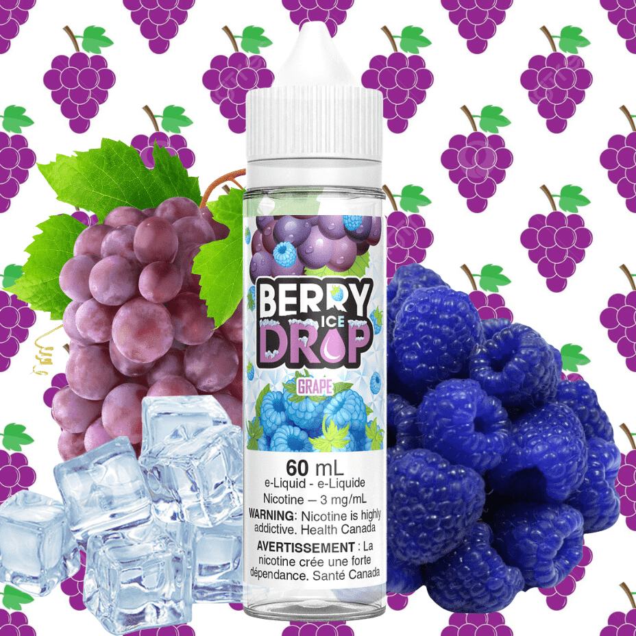 Grape Ice by Berry Drop E-Liquid Vapexcape Vape and Bong Shop Regina Saskatchewan