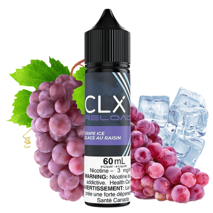 Grape Ice by CLX E-Liquid Vapexcape Vape and Bong Shop Regina Saskatchewan