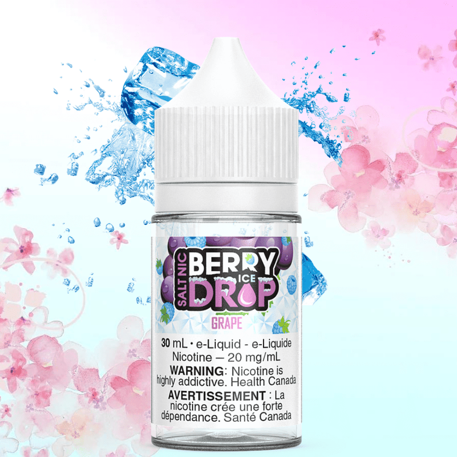 Grape Ice Salt by Berry Drop E-Liquid Vapexcape Vape and Bong Shop Regina Saskatchewan