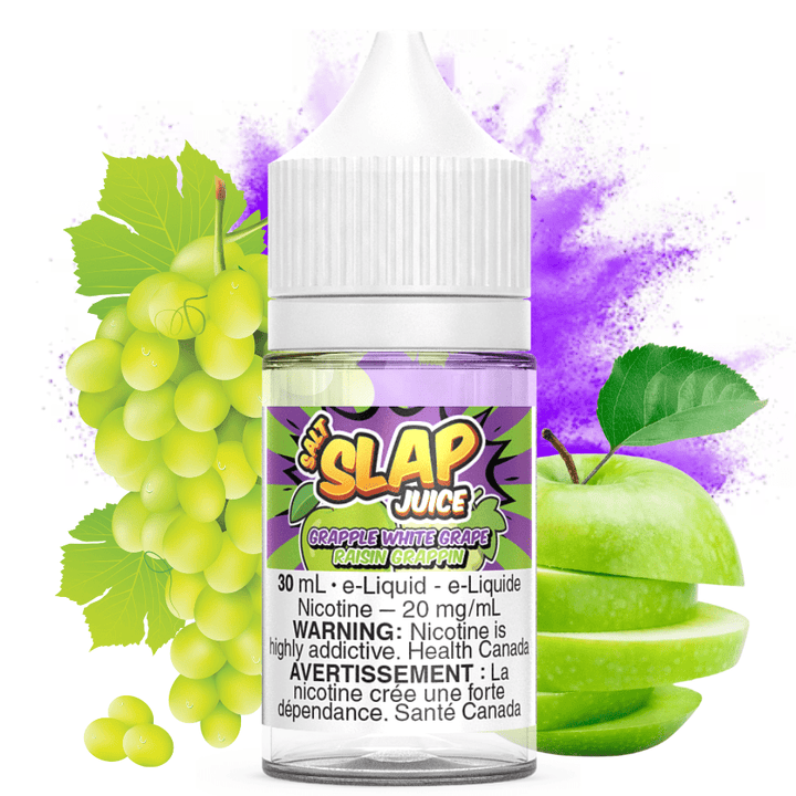 Grapple White Grape Salt by Slap Juice Vapexcape Vape and Bong Shop Regina Saskatchewan