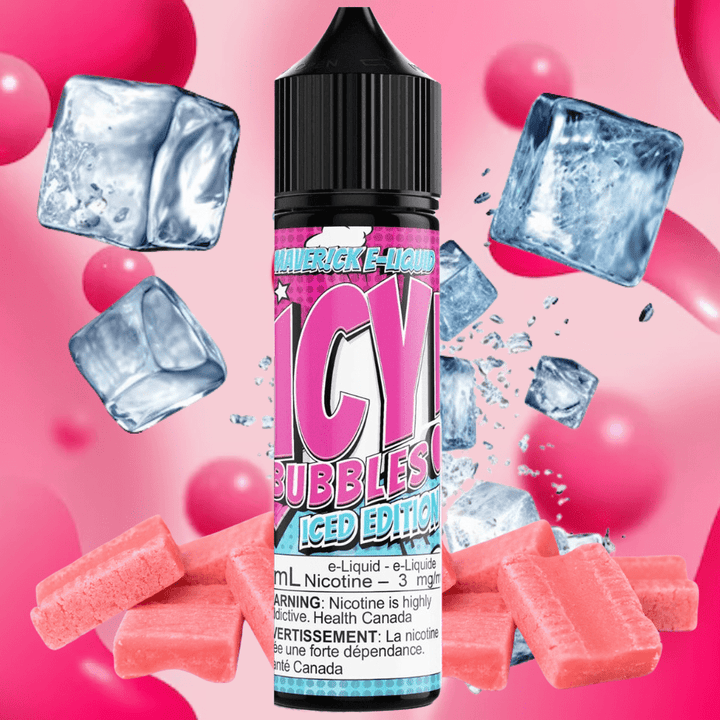 Icy Bubbles by Maverick E-Liquid Vapexcape Vape and Bong Shop Regina Saskatchewan