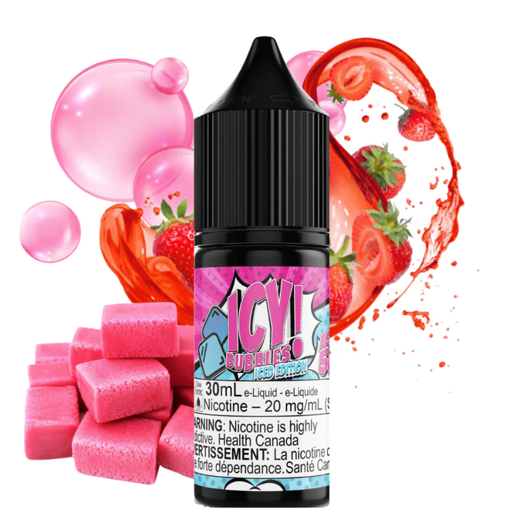 Icy Bubbles Salt by Maverick E-Liquid Vapexcape Vape and Bong Shop Regina Saskatchewan